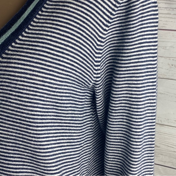 J. Jill Striped Cardigan Sweater - Picture 6 of 12